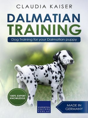 cover image of Dalmatian Training--Dog Training for your Dalmatian puppy